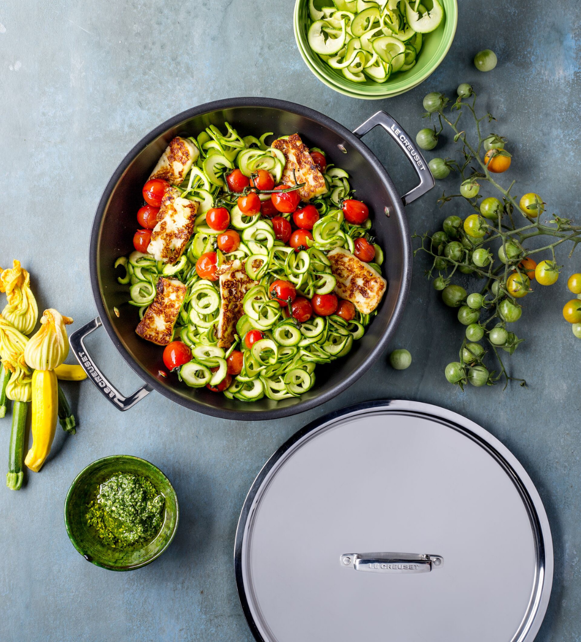 Courgetti Summer Pot